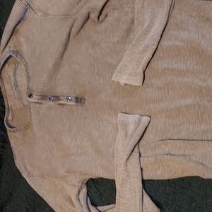 Premium waffle henley by detroit based designer John Varvatos u.s.a